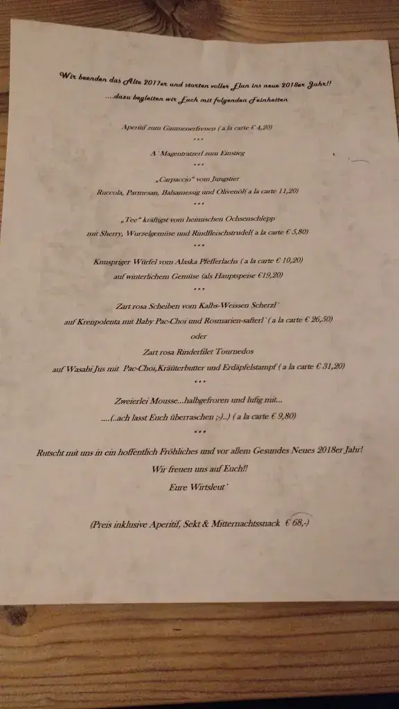 Menu_Gasthaus Radhausberg_Bad Gastein_immagine_2