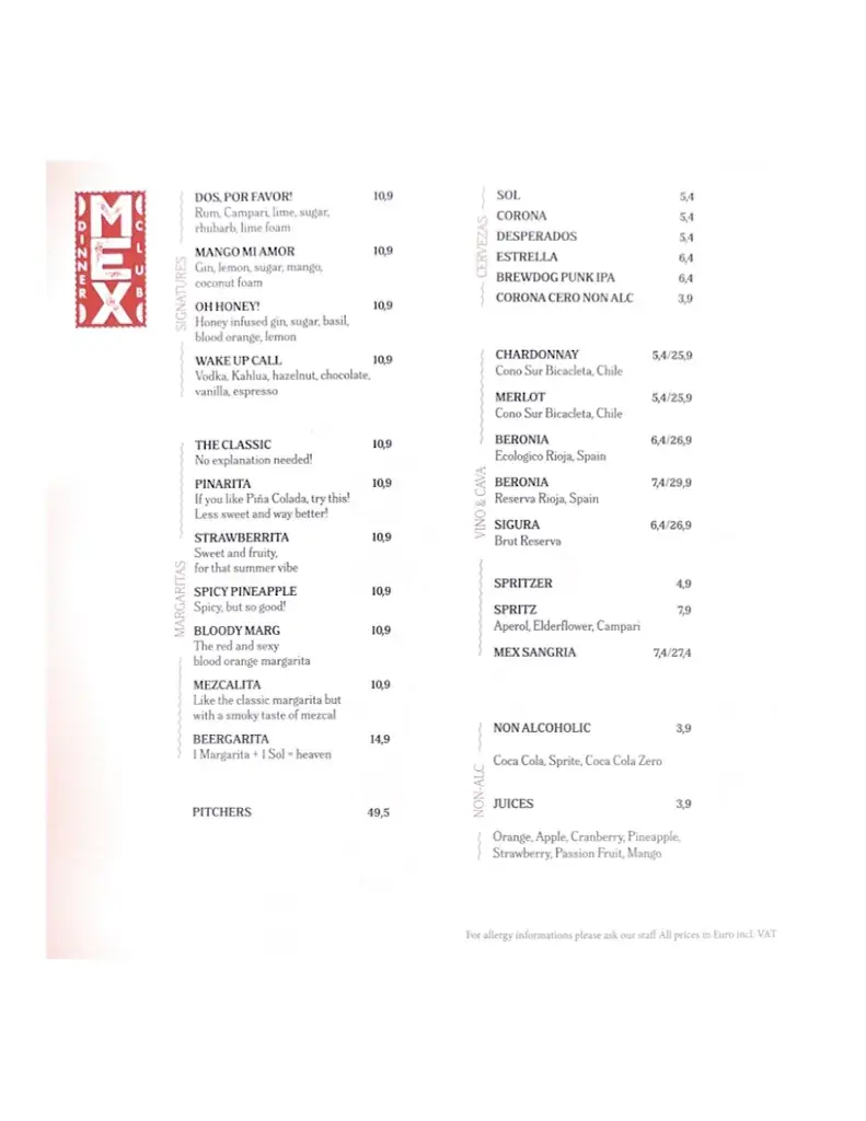 Menu_MEX Dinner Club_Bad Gastein_image_1