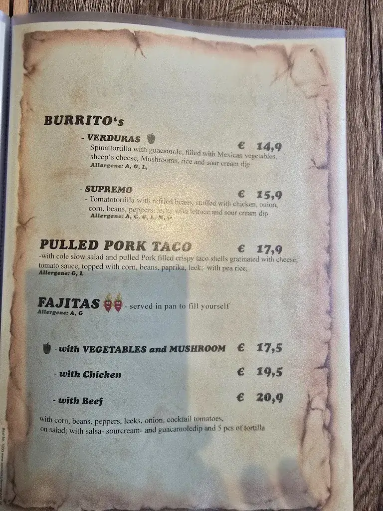 Menu_Pedros_Altenmarkt im Pongau_immagine_1