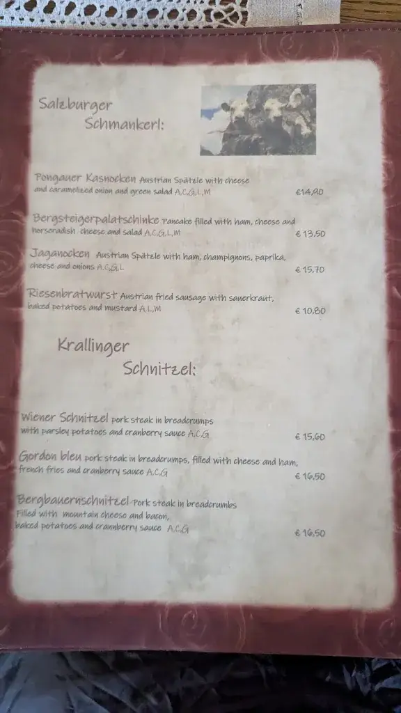 Menu_Gasthaus Krallinger_Altenmarkt im Pongau_image_4