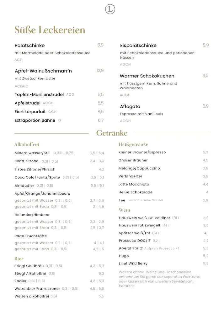 Menu_Gasthof & Restaurant Laudersbach_Altenmarkt im Pongau_immagine_1