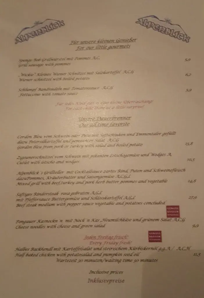 Menu_Landgasthof Alpenblick_Altenmarkt im Pongau_image_1