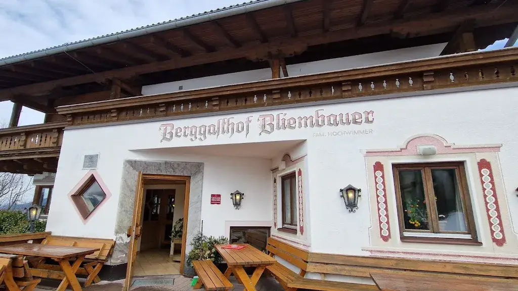 Berggasthof Bliembauer restaurant in Altenmarkt im Pongau