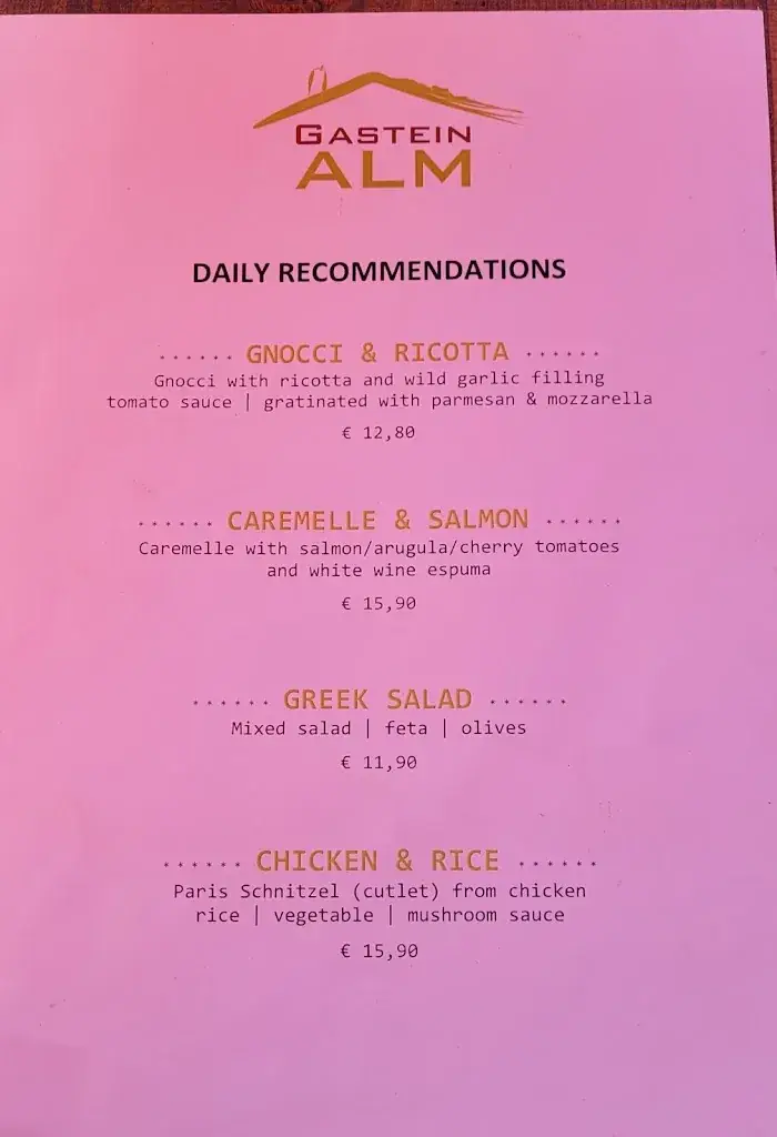 Menu_Gastein Alm_Bad Hofgastein_image_2