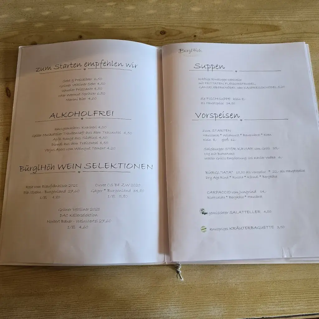 Menu_Gasthof Bürglhöh - Das Wirtshaus_Bischofshofen_image_2