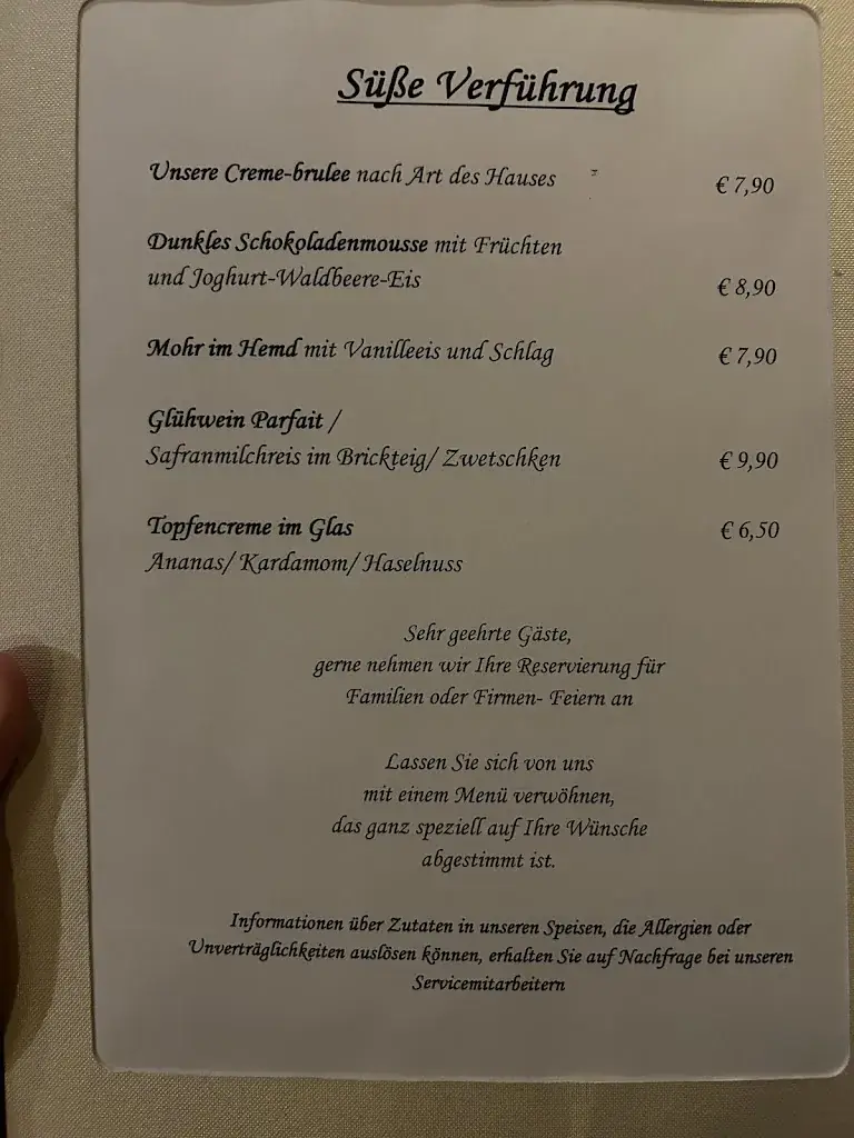 Menu_Restaurant Hotel Gasthof Tirolerwirt_Bischofshofen_immagine_3