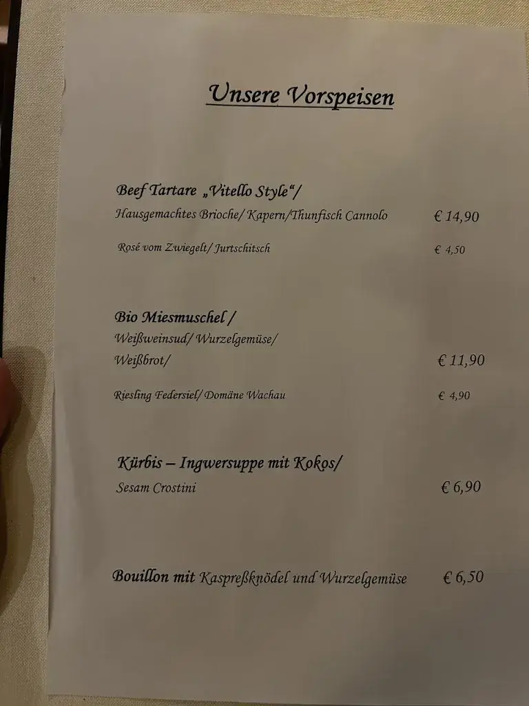 Menu_Restaurant Hotel Gasthof Tirolerwirt_Bischofshofen_immagine_4