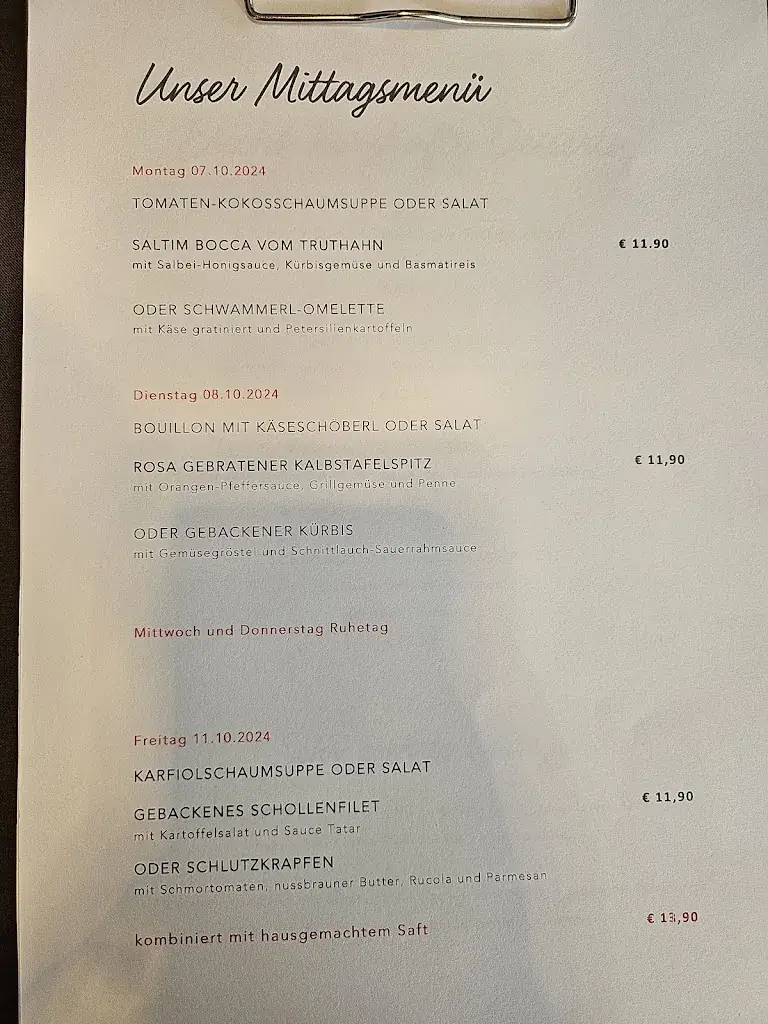 Menu_Restaurant Gschwendtners – Herzhafte Küche_Bischofshofen_image_1