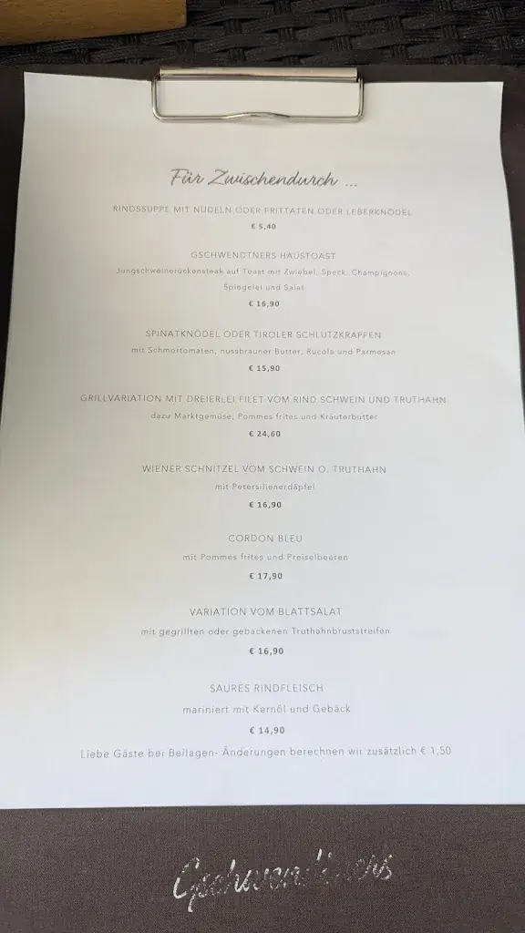 Menu_Restaurant Gschwendtners – Herzhafte Küche_Bischofshofen_image_3