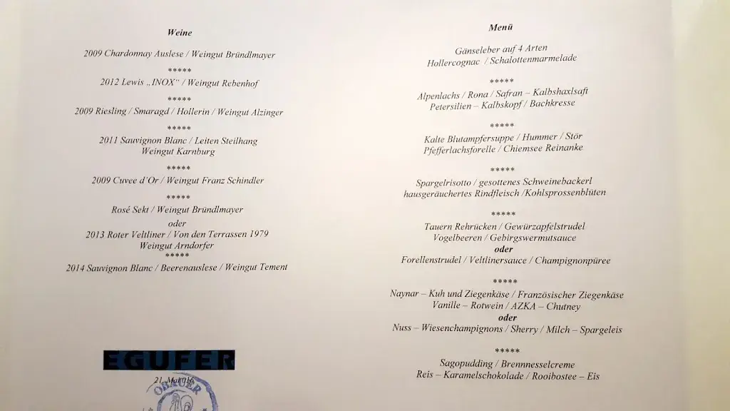 Menu_Restaurant Obauer_Bischofshofen_image_4