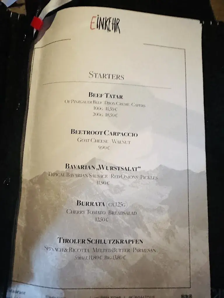 Menu_Einkehr Bramberg_Bramberg am Wildkogel_image_2