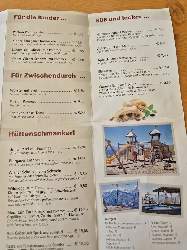 Menu_Wildkogel Alm_Bramberg am Wildkogel_image_2