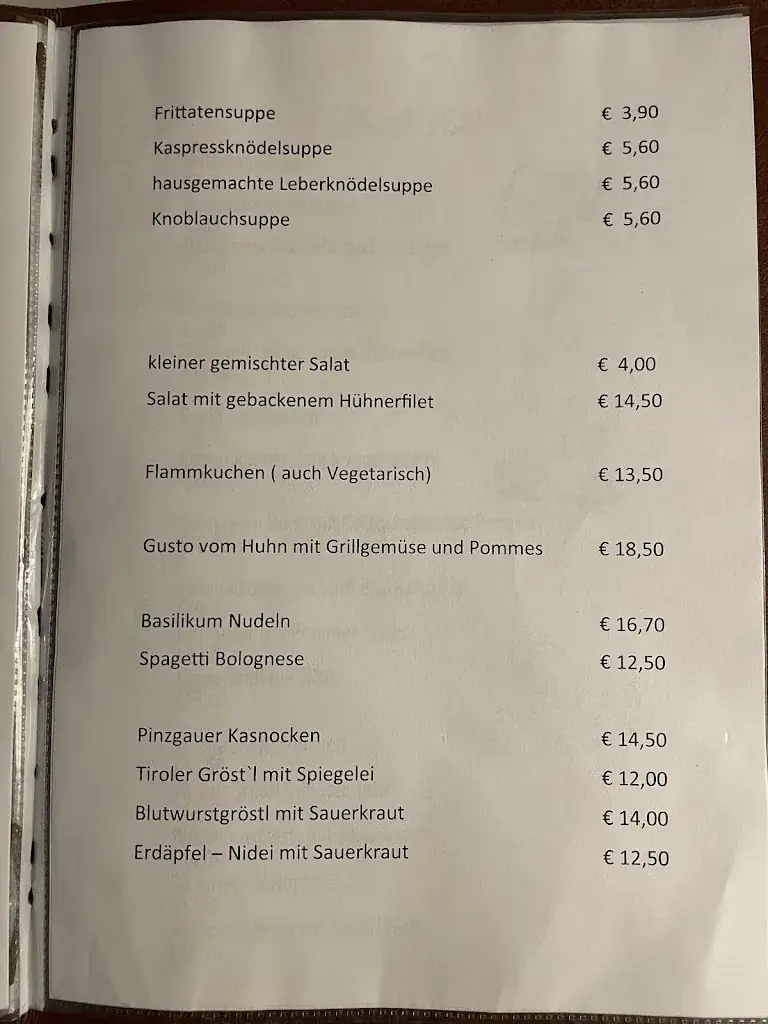 Menu_Restaurant Lukashansl_Bruck an der Großglocknerstraße_immagine_1