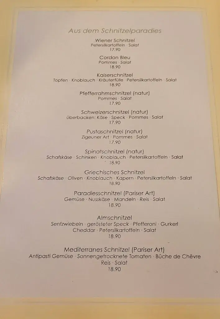 Menu_Der Dorfwirt - Ihr Schnitzelparadies_Ebenau_immagine_4