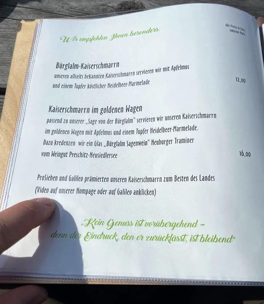 Menu_Bürglalm_Dienten am Hochkönig_image_1