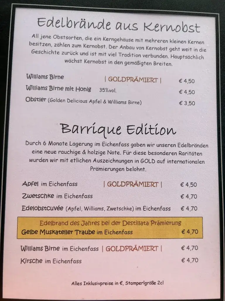 Menu_Grünegg Alm & Hochkönig Edelbrennerei_Dienten am Hochkönig_image_1