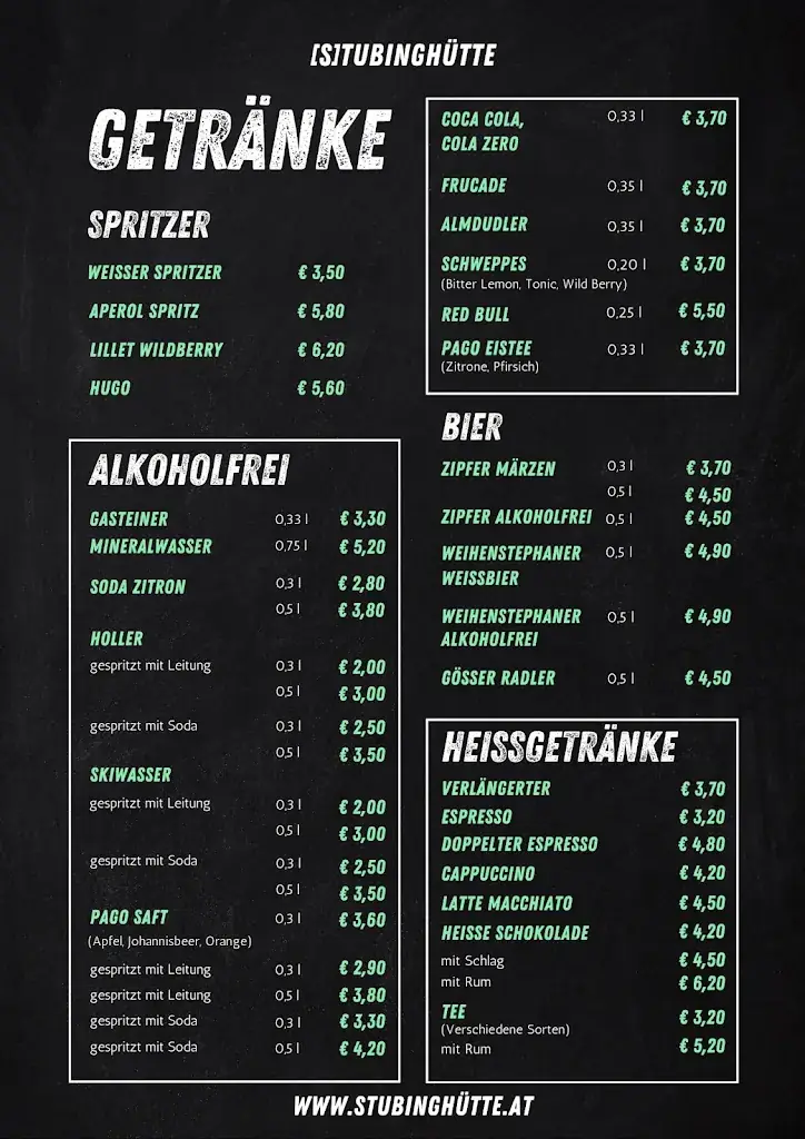 Menu_[S]Tubinghütte_Faistenau_image_2
