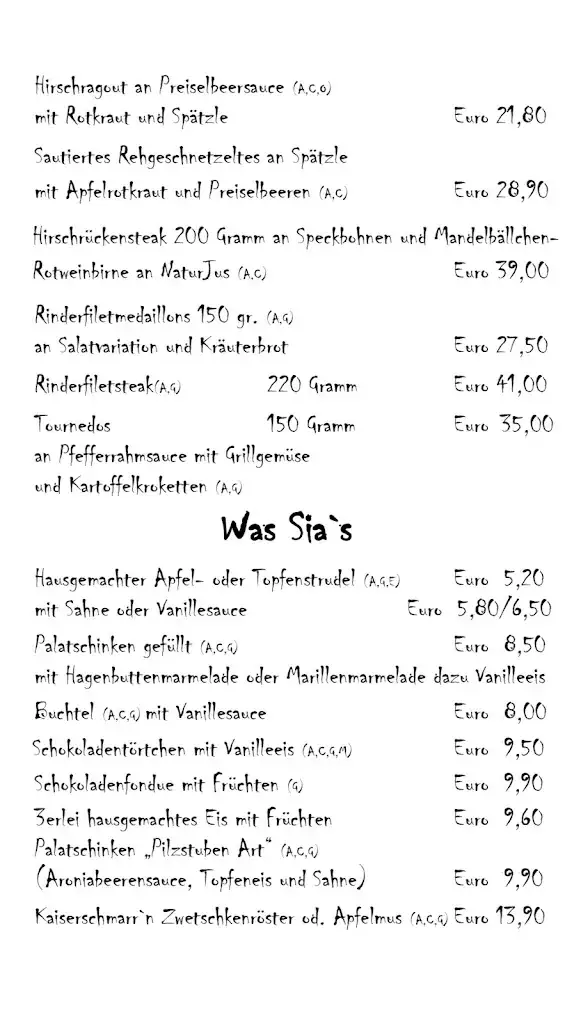 Menu_Pilzstub'n_Filzmoos_immagine_1