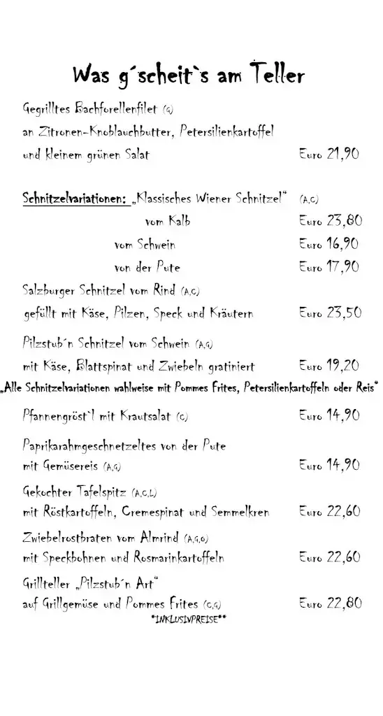 Menu_Pilzstub'n_Filzmoos_immagine_2