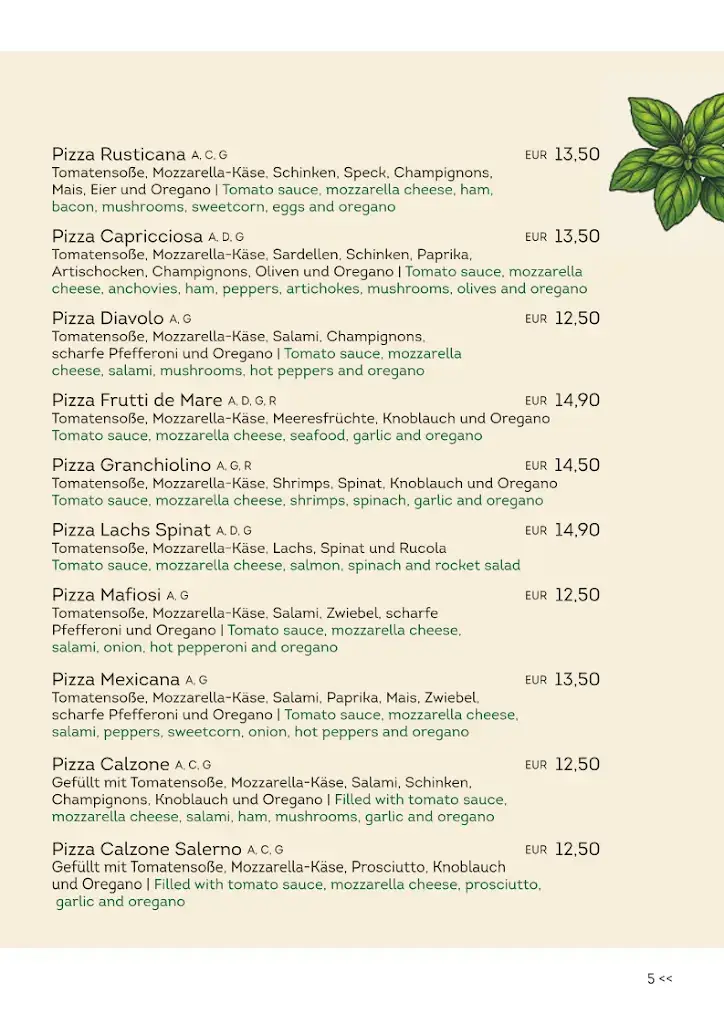 Menu_Mamma Norica_Filzmoos_image_3