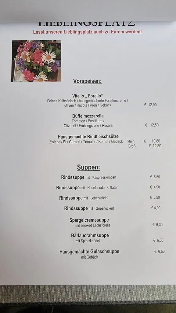 Menu_Aparthotel Lieblingsplatz_Filzmoos_immagine_3