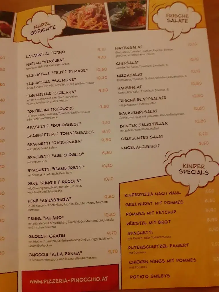 Menu_Pizzeria Pinocchio_Filzmoos_image_3