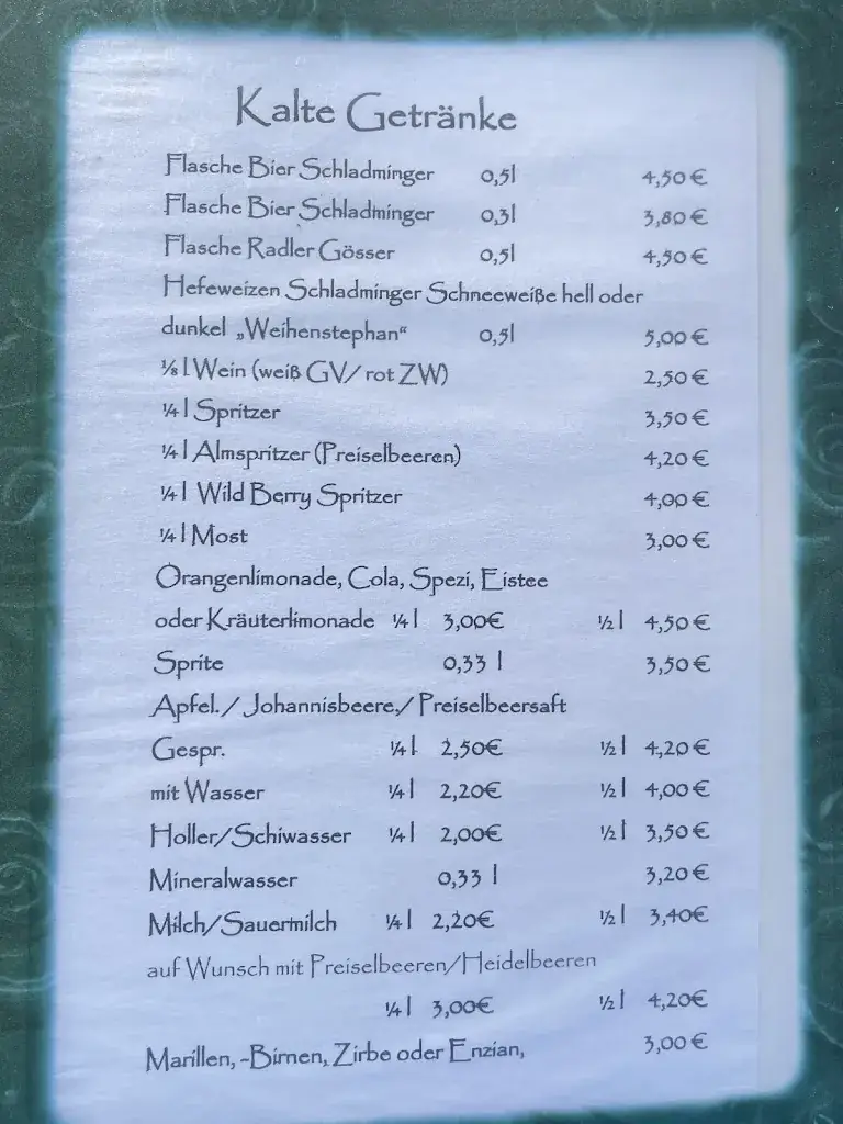 Menu_Sulzenalm - Wallehenhütte_Filzmoos_image_4