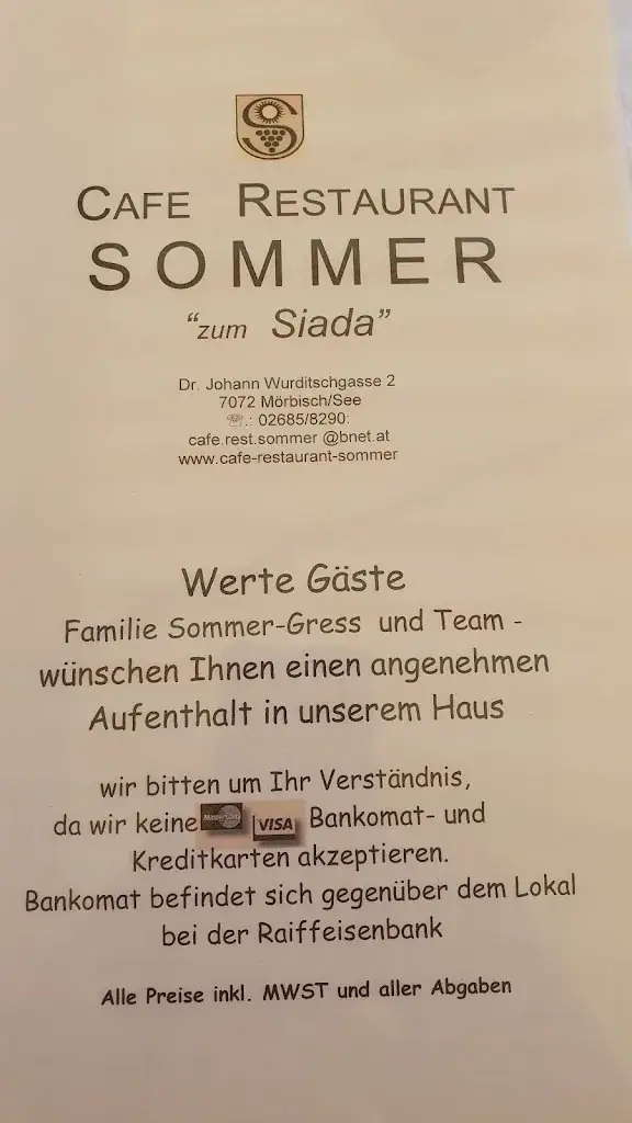 Menu_Café - Restaurant Sommer_Mörbisch am See_immagine_2
