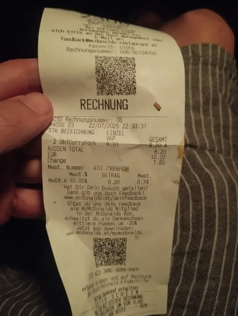 Daniel Ševčík_McDonald's Eugendorf_Eugendorf_review