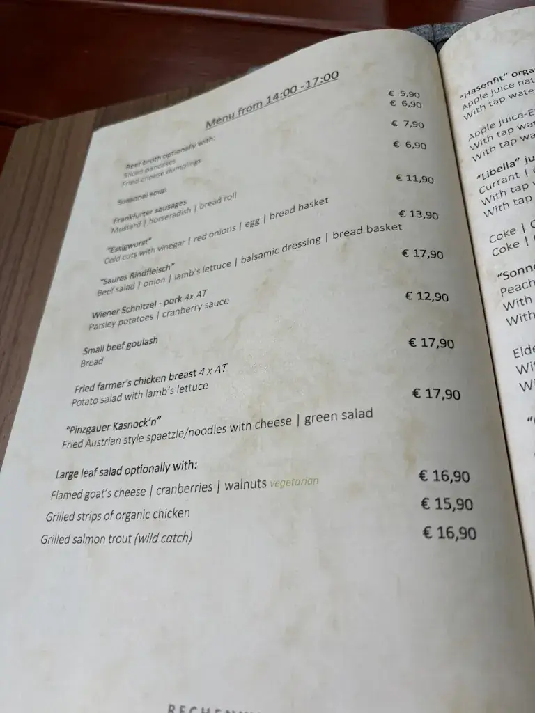Menu_Landgasthof Rechenwirt_Elsbethen_immagine_1