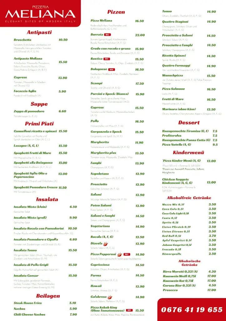 Menu_Pizzeria Meliana | Ehem. Magno Elsbethen_Elsbethen_image_1
