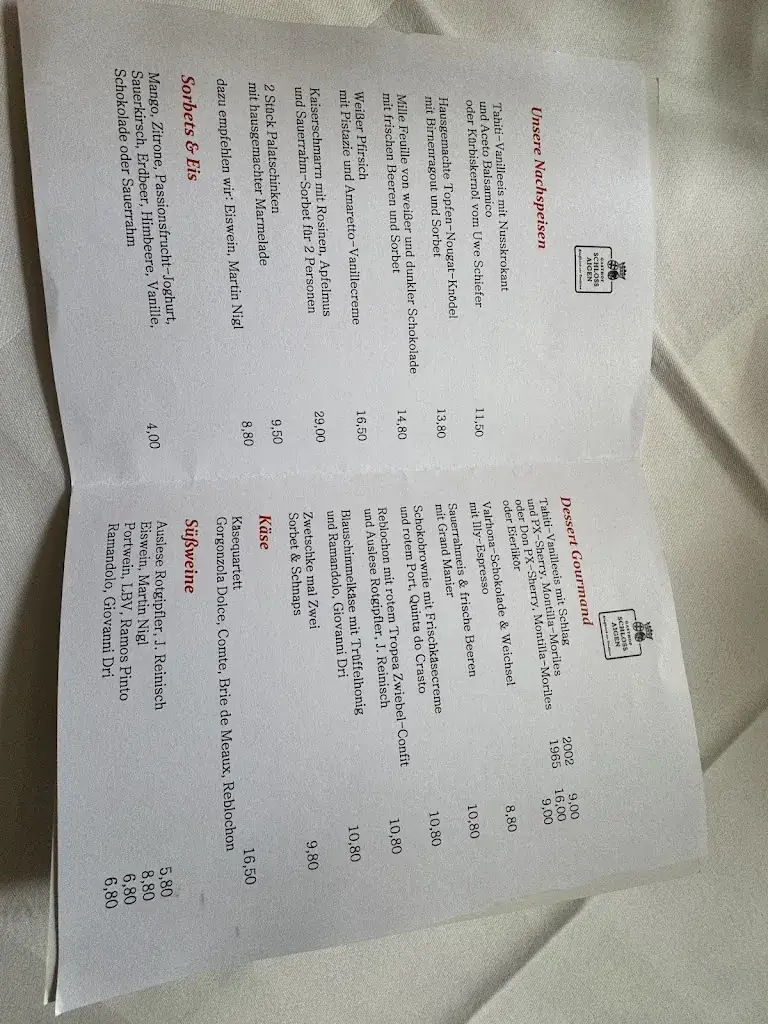 Menu_Gasthof Schloss Aigen_Elsbethen_immagine_3