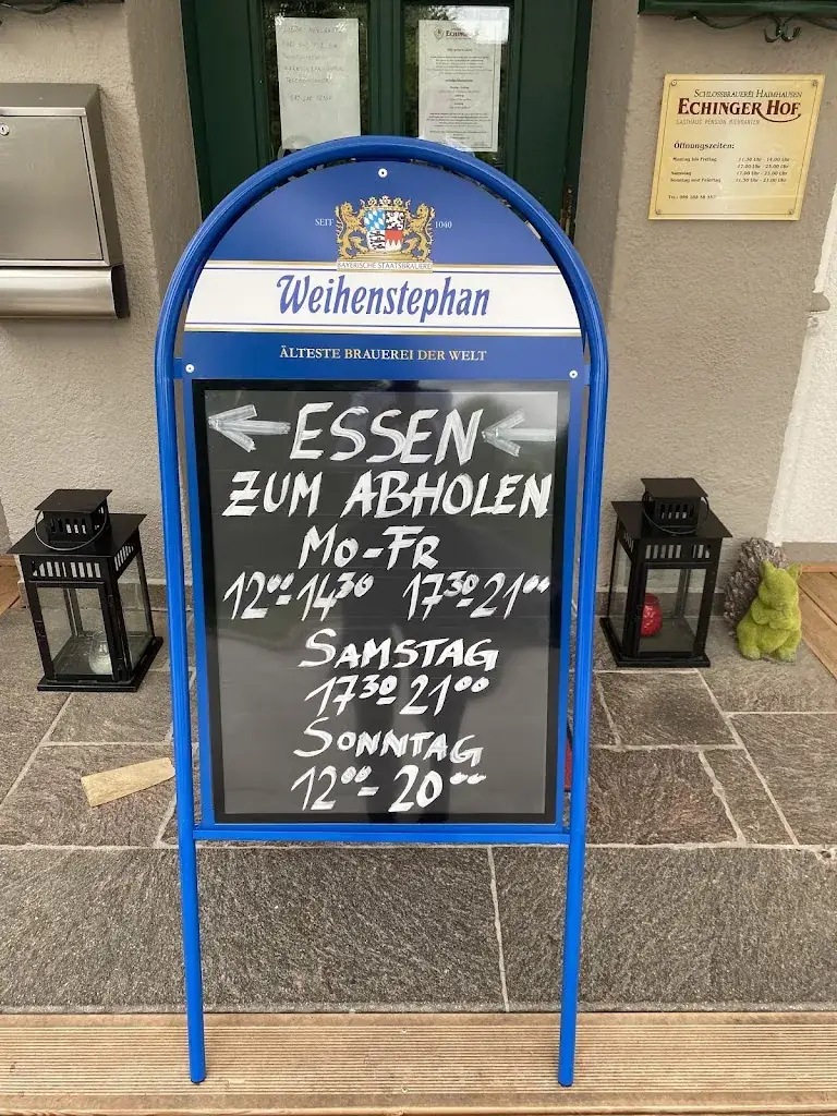 Menu_Echinger Gasthof and Biergarten_Eching_immagine_1