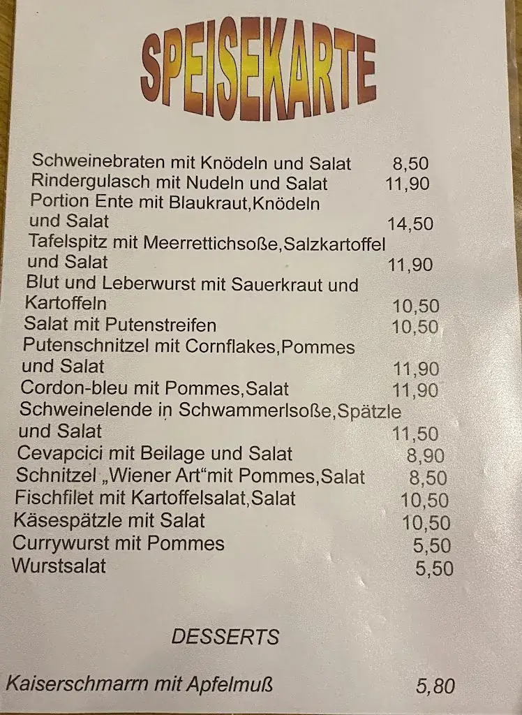 Menu_Gasthaus zur Einkehr_Eching_image_1