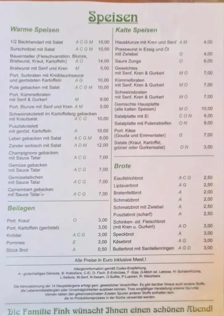 Menu_Heurigenlokal Fink_Neufeld an der Leitha_image_1