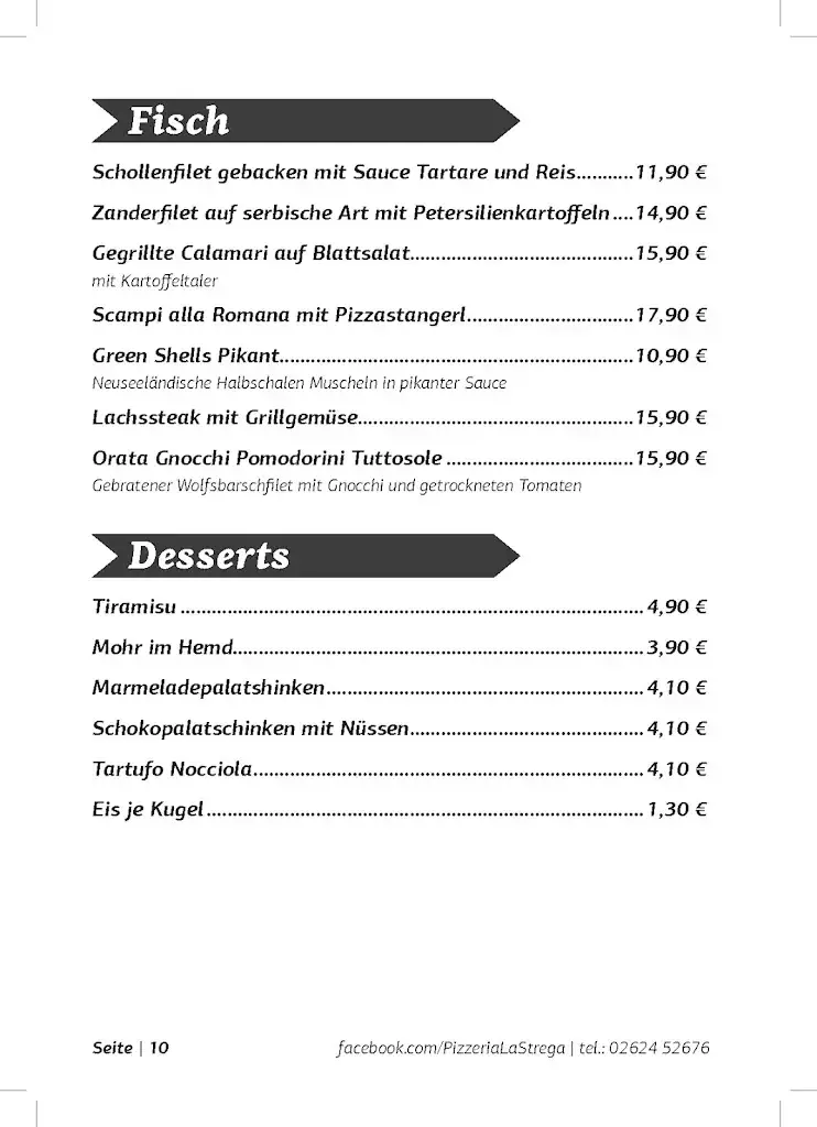 Menu_Pizzeria La Strega_Neufeld an der Leitha_immagine_4