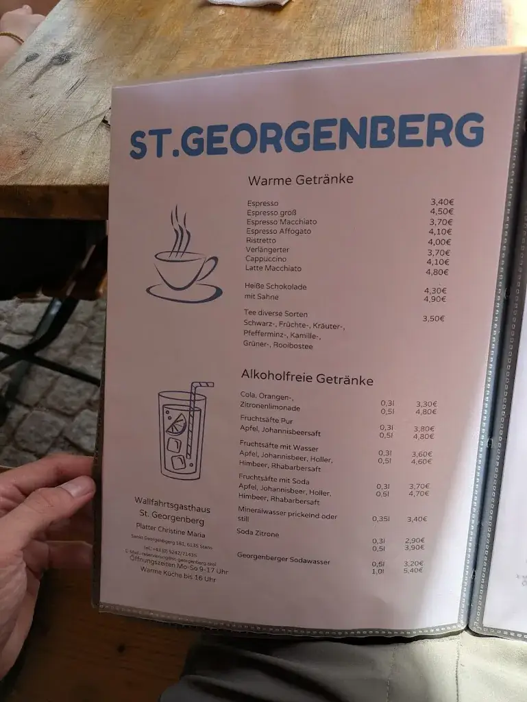 Menu_Wallfahrtsgasthaus St. Georgenberg_Georgenberg_image_1