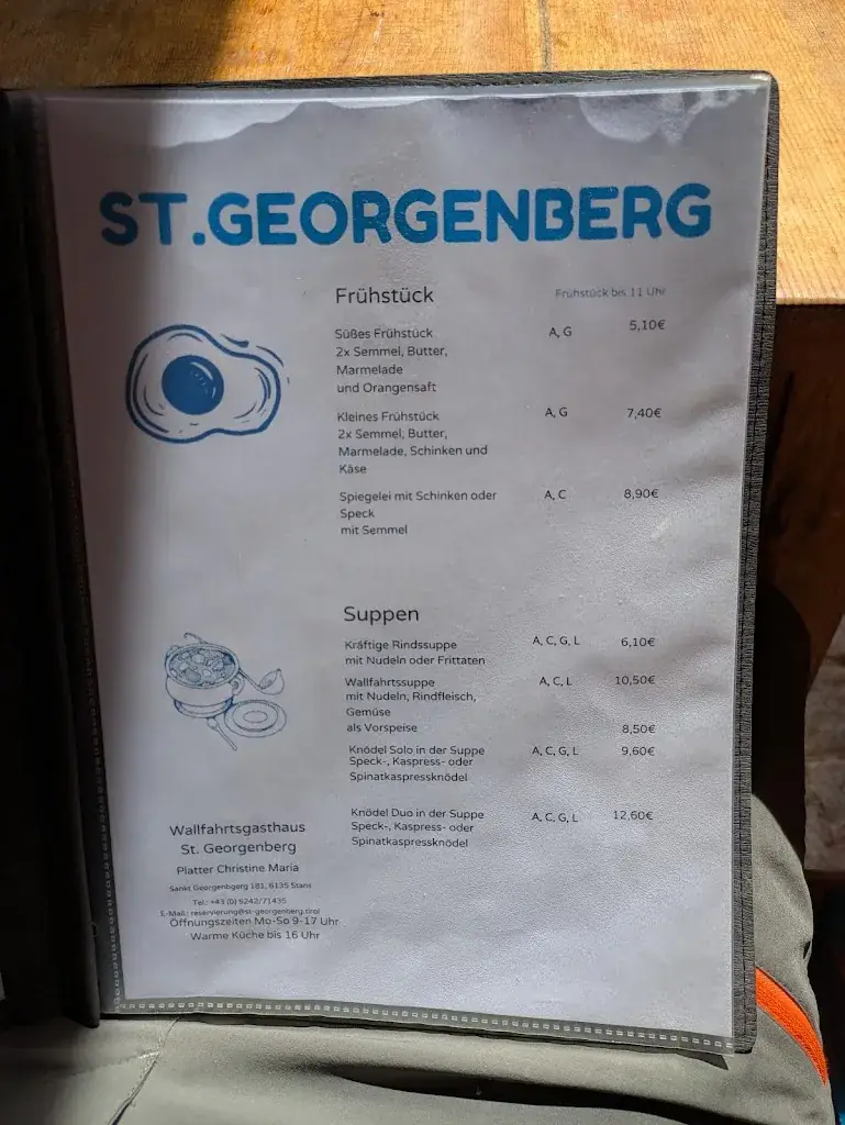 Menu_Wallfahrtsgasthaus St. Georgenberg_Georgenberg_image_3