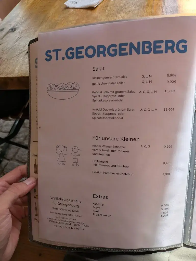 Menu_Wallfahrtsgasthaus St. Georgenberg_Georgenberg_image_4