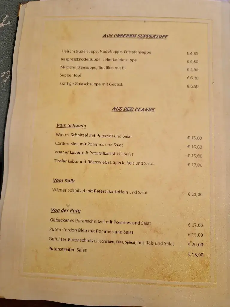 Menu_Gasthof Racklwirt_Grödig_image_1