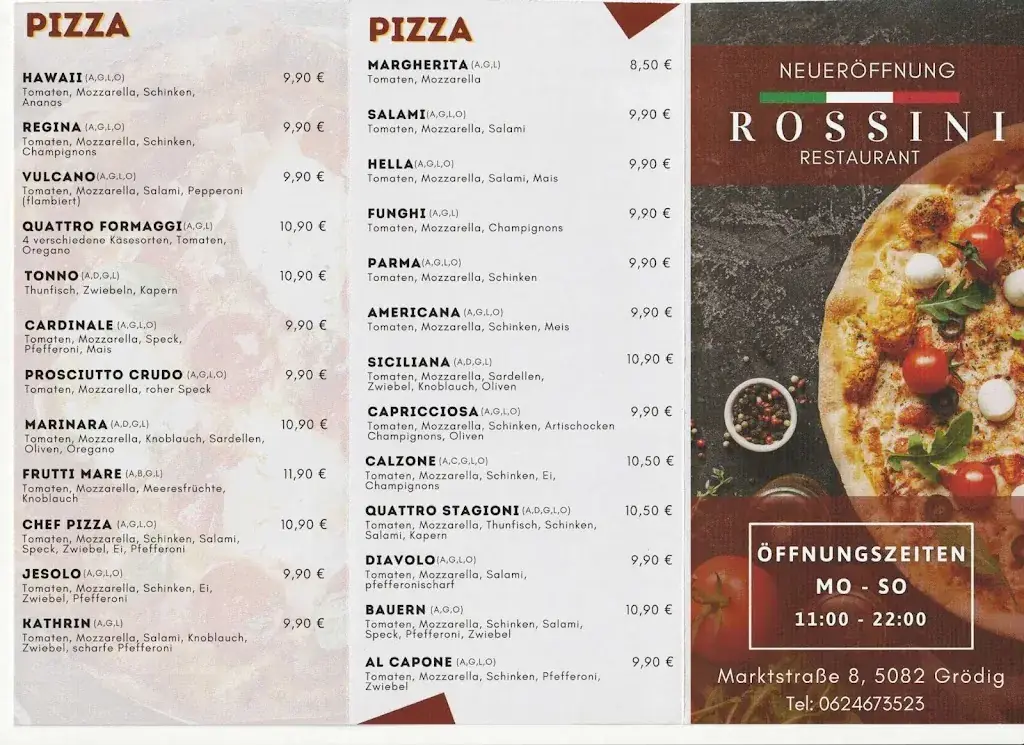 Menu_Rossini Restaurant_Grödig_immagine_2