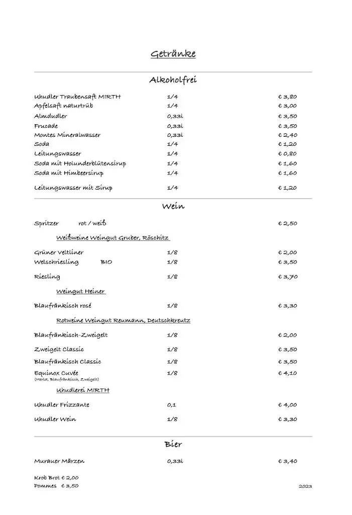 Menu_Heurigen-Restaurant Zua Oidn Hex_Neufeld an der Leitha_immagine_1