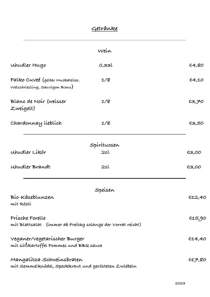Menu_Heurigen-Restaurant Zua Oidn Hex_Neufeld an der Leitha_immagine_3