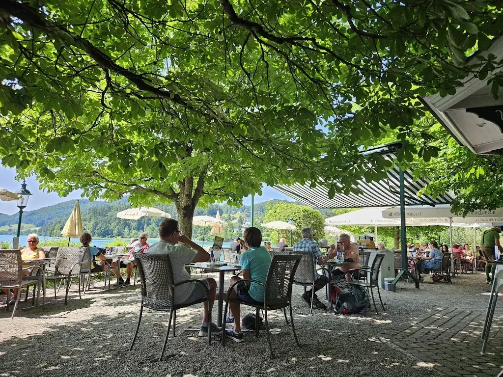 Gastgarten Seehotel Schlick ristorante a Fuschl am See