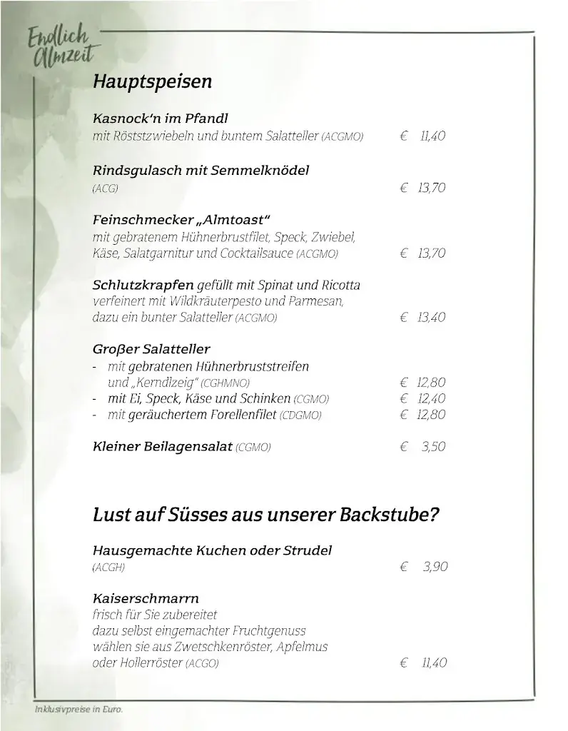 Menu_Die Waldhof Alm_Fuschl am See_immagine_1