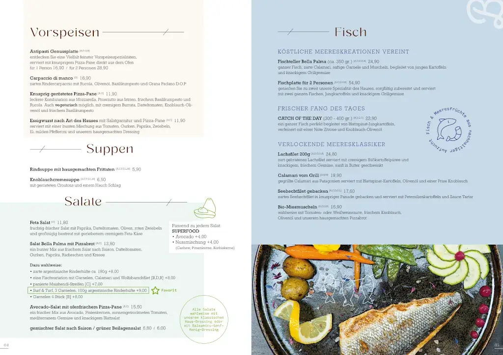 Menu_Pizzeria Restaurant Bella Palma Hallein_Hallein_image_1