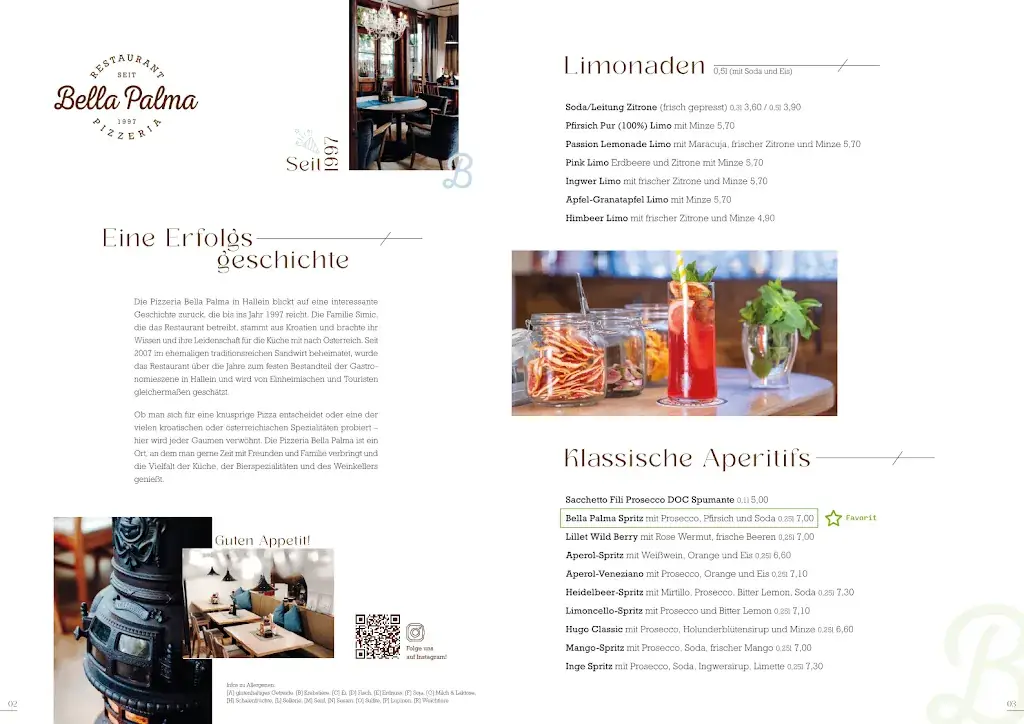 Menu_Pizzeria Restaurant Bella Palma Hallein_Hallein_image_4