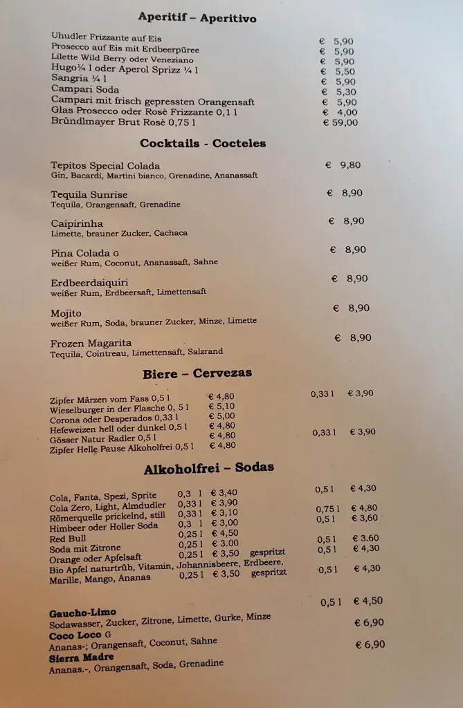 Menu_Restaurant Tepito_Hallein_image_2