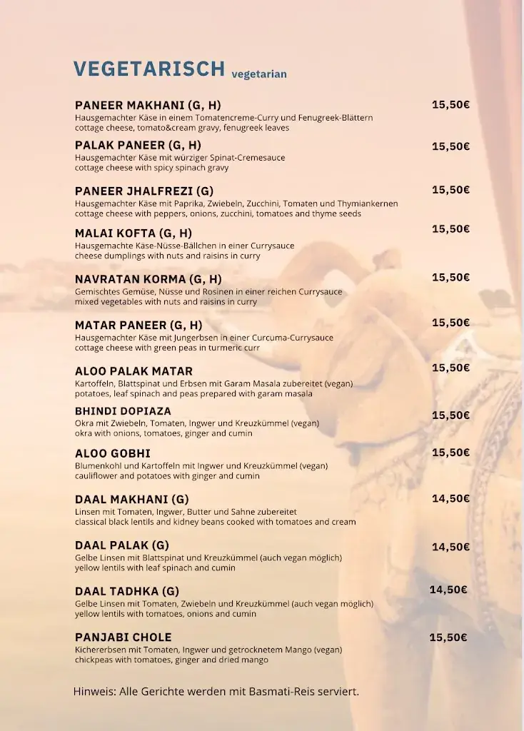 Menu_Taj Palace Indian Restaurant_Golling an der Salzach_immagine_1