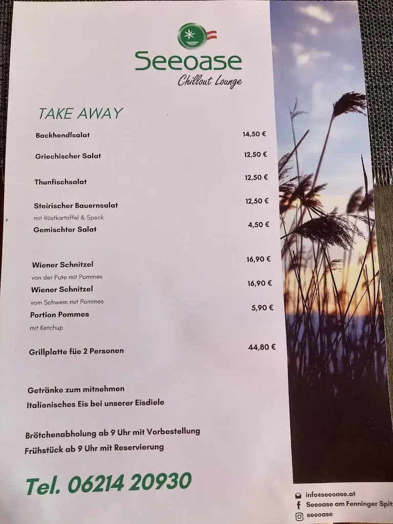 Menu_Seeoase_Henndorf am Wallersee_image_1